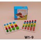 W1-9 مونتسوري 2 قطعه 