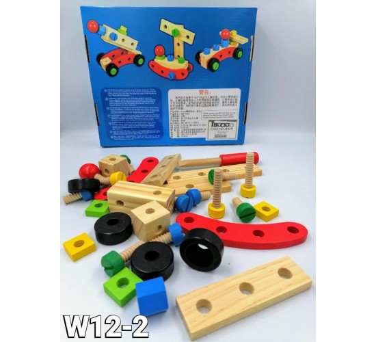 W12-2 ميكانو خشب سياره 