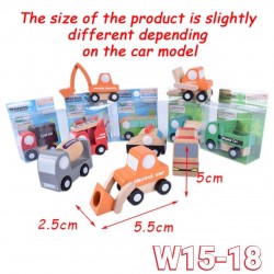 W15-18 مجسمات سيارة خشب 