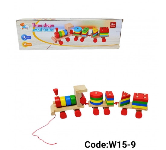 قطار ترتيب الاشكال الهندسية كبير W15-9