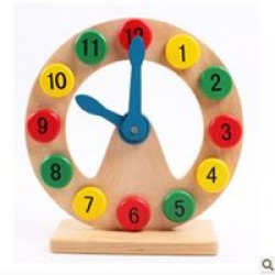 W17-1 ساعه خشب مدوره 