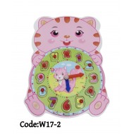 W17-2 ساعة شكل دبدوب W17-2 ساعة شكل دبدوب