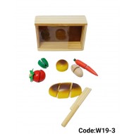 W19-3 علبة تقطيع خضار خشب W19-3 علبة تقطيع خضار خشب