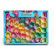 W20-14 ستاند سوستة نجوم و قلوب 48 قطعة 145 22/063