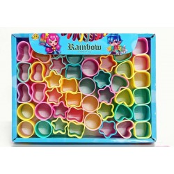 W20-14 ستاند سوستة نجوم و قلوب 48 قطعة 145 22/063