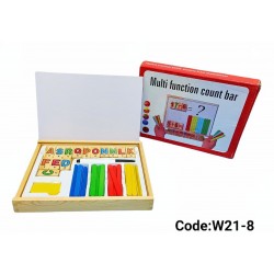 W21-8 ارقام وعصيان + سبوره 