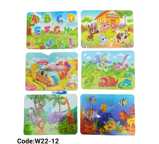 W22-12 بازل كرتون 40 قطعه 