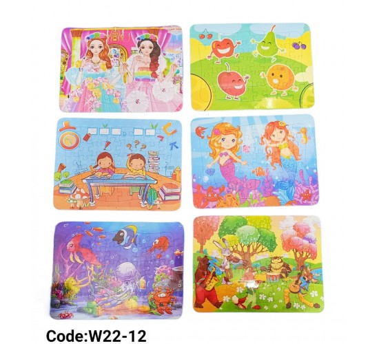 W22-12 بازل كرتون 40 قطعه 