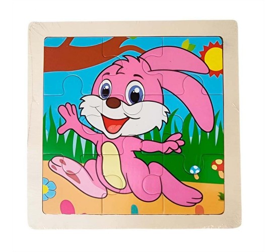 W22-16 بازل 9 قطع مستورد 15سم*15سم