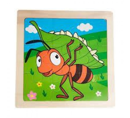 W22-16 بازل 9 قطع مستورد 15سم*15سم