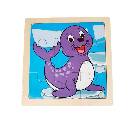 W22-16 بازل 9 قطع مستورد 15سم*15سم