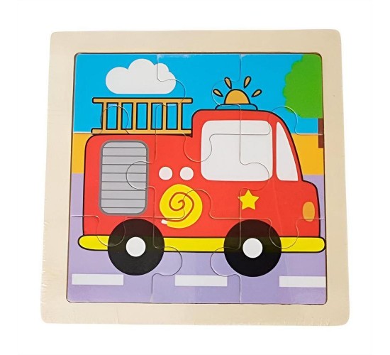 W22-16 بازل 9 قطع مستورد 15سم*15سم