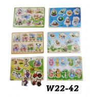 W22-42 بازل بمقبض خشب وسط W22-42 بازل بمقبض خشب وسط