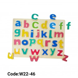 W22-46 بازل مطابقة حروف انجليزي