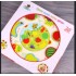 W22-6 بازل فاكهه خشب + مطابقه