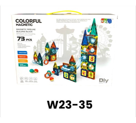W23-35 تركيبات مغناطيس 73 قطعه