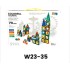 W23-35 تركيبات مغناطيس 73 قطعه