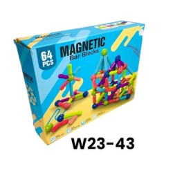 W23-43 علبة مغناطيس 64 قطعه
