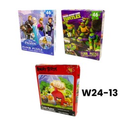 W24-13 بازل 46 قطعه قطع كبيرة 61*91 سم 