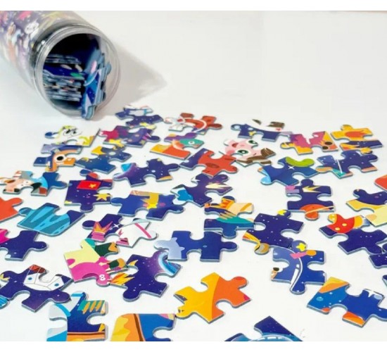 W24-17 بازل 130 قطعه 4 اشكال