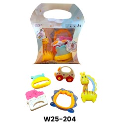 W25-204 طقم عضاضات بيبي 5 ق  