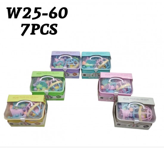 W25-60 صندوق العاب بيبي 7 قطع