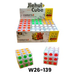 W26-139 مكعب روبيك 6*استاند 