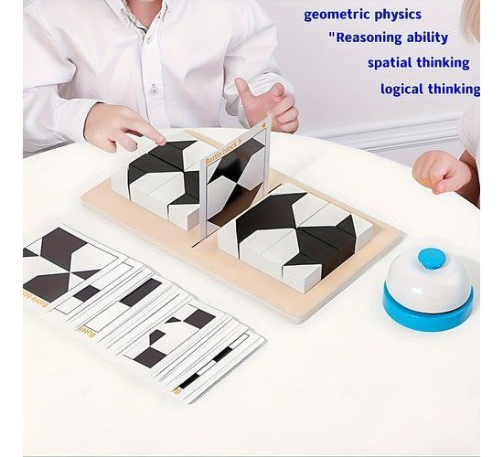 W26-142 لعبة التطابق السريع + جرس