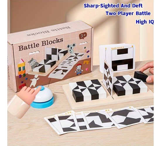 W26-142 لعبة التطابق السريع + جرس