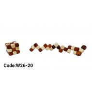 W26-20 مكعب ثعبان خرز صغير 