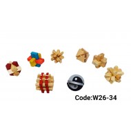 W26-34 النجمه الشقية خشب 