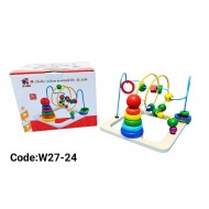 W27-24 متاهه وعامود حلقات او صيد سمك 