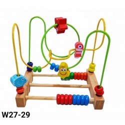 W27-29 متاهة حلزونية + عداد 