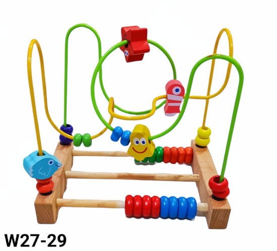 W27-29 متاهة حلزونية + عداد 