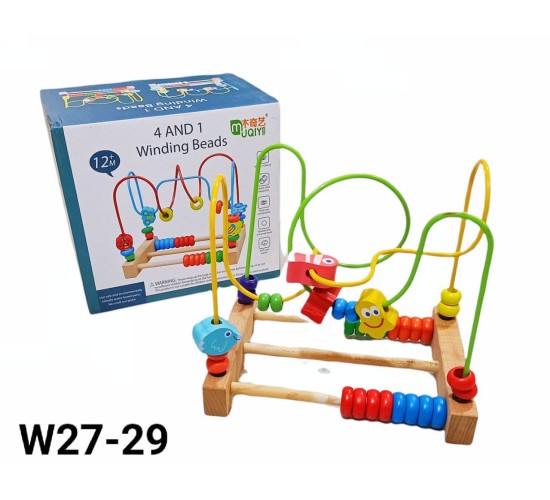 W27-29 متاهة حلزونية + عداد 