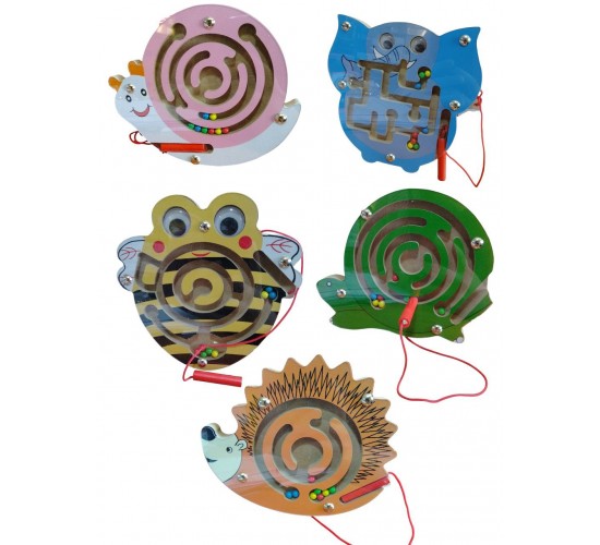 W27-66 متاهه قلم مغناطيس اشكال صغير 