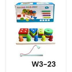 W3-23 ترتيب اشكال هندسيه وصيد مغناطيس	