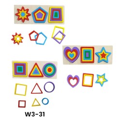 W3-31 لوحة اشكال هندسيه