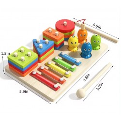 W3-37 ترتيب اشكال هندسيه وصيد مغناطيس و اكسليفون