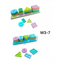 W3-7 ترتيب اشكال هندسيه  