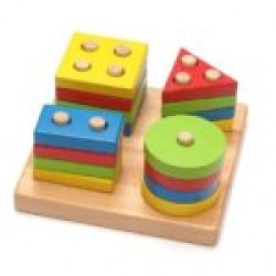 W3-9 مربع ترتيب اشكال هندسيه صغير 