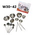 W30-42 طقم مطبخ 16 قطع استانلس
