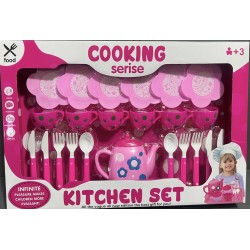 W30-78 طقم شاي روز 6 فنجان  22/123