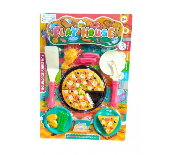 W30-81 كارت بيتزا مع طبق بيتزا 22/206