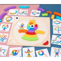 W31-68بازل الالوان الدائري 30 تمرين W31-68بازل الالوان الدائري 30 تمرين