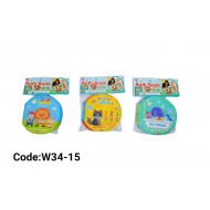 W34-15 كتاب بلاستيك دائري 