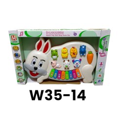 W35-14 بيانو أرنب