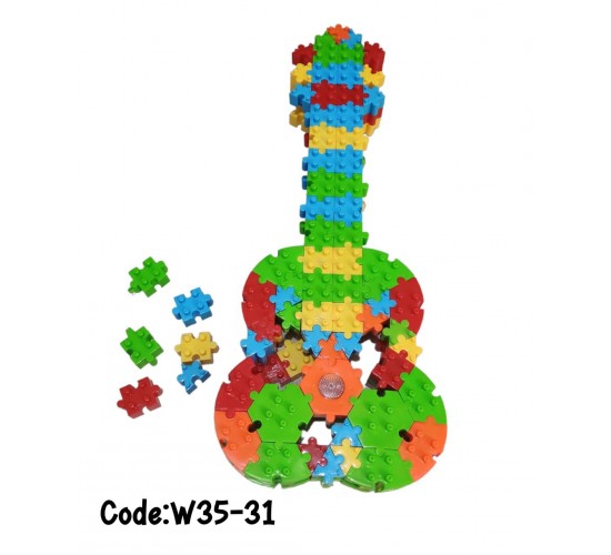 W35-31 مكعبات جيتار 158 قطعه