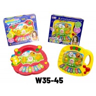 W35-45 بيانو حيوانات 