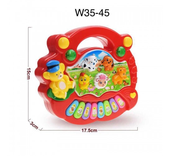 W35-45 بيانو حيوانات 